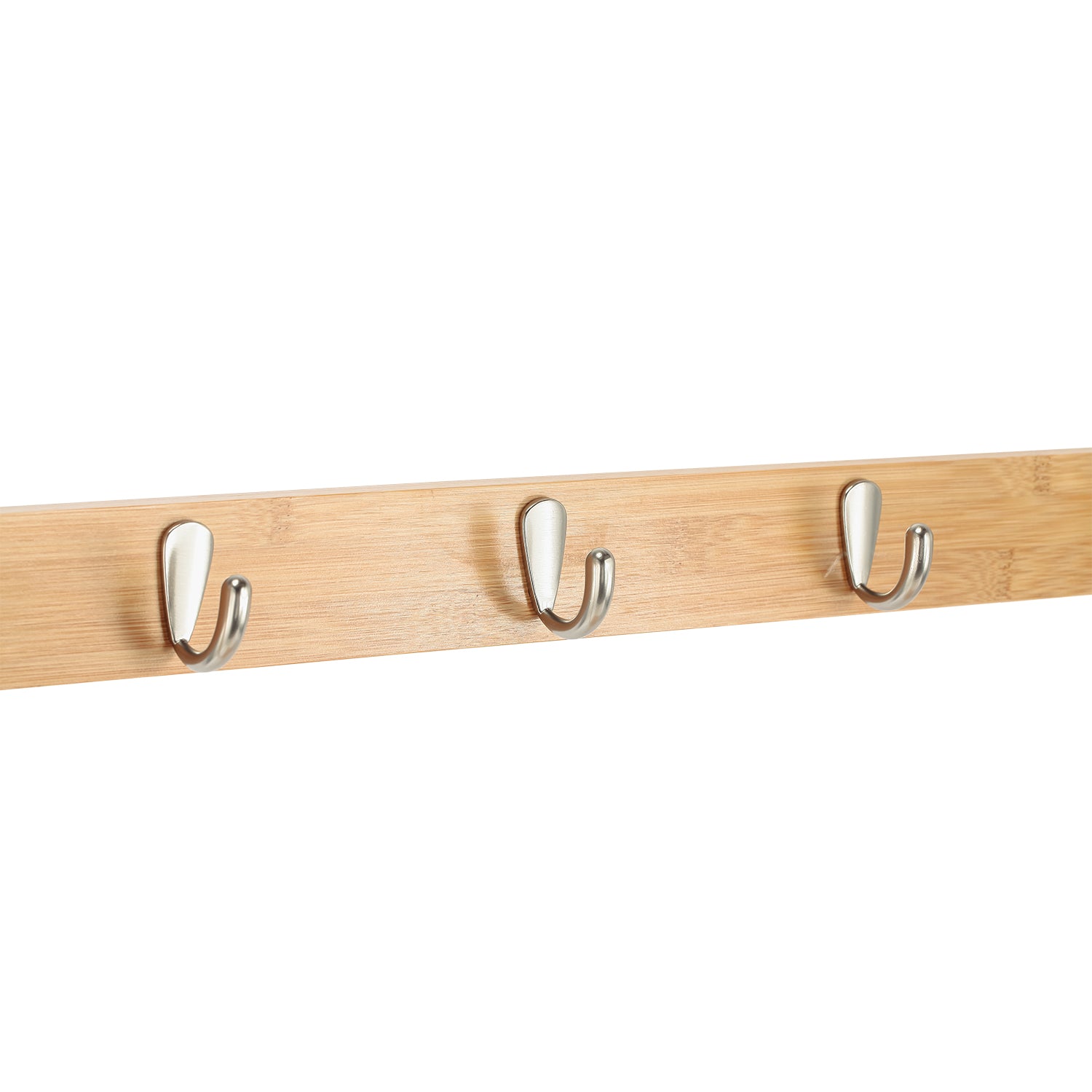 VESTIAMO CASA - Appendiabiti 3 ripiani 9 Posti Linea Bamboo - h170x70x31 cm